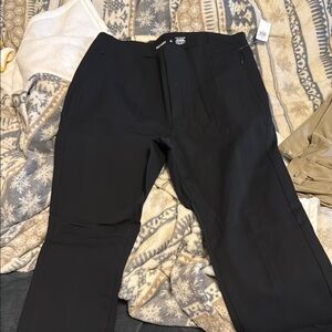 Old Navy Black Dress Pants with Tapered Legs